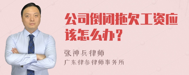 公司倒闭拖欠工资应该怎么办？