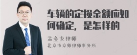 车辆的定损金额应如何确定，是怎样的