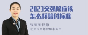 2023交强险应该怎么样赔付标准