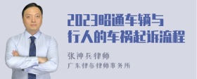 2023昭通车辆与行人的车祸起诉流程