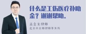 什么是工伤医疗补助金？谢谢帮助。