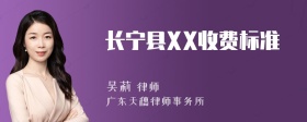 长宁县XX收费标准