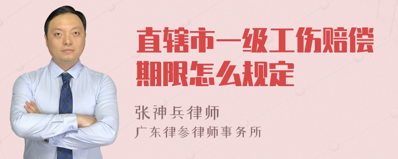 直辖市一级工伤赔偿期限怎么规定