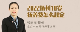 2022抚州10岁抚养费怎么规定