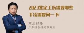 2023鉴定工伤需要哪些手续需要问一下