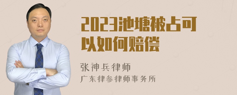 2023池塘被占可以如何赔偿