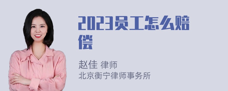 2023员工怎么赔偿