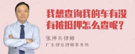 我想查询我的车有没有被抵押怎么查呢？