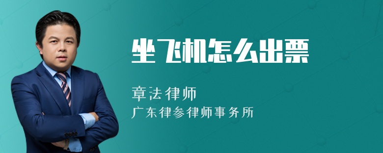 坐飞机怎么出票