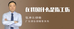 在我国什么是指工伤