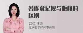 著作登记权与版权的区别