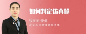 如何判定仿真枪
