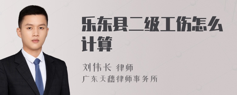 乐东县二级工伤怎么计算