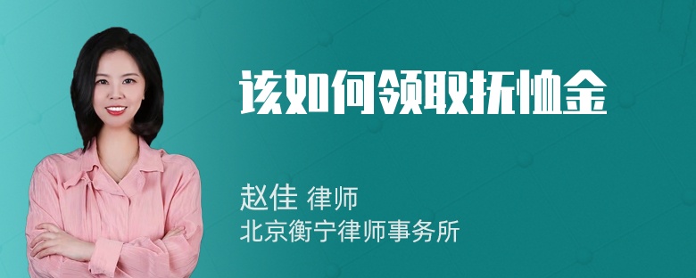 该如何领取抚恤金