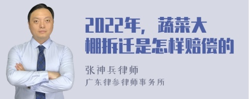 2022年，蔬菜大棚拆迁是怎样赔偿的