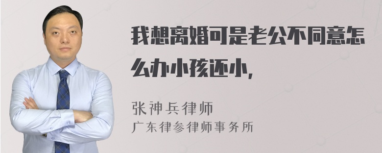 我想离婚可是老公不同意怎么办小孩还小，