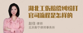 湖北工伤赔偿纠纷打官司流程是怎样的