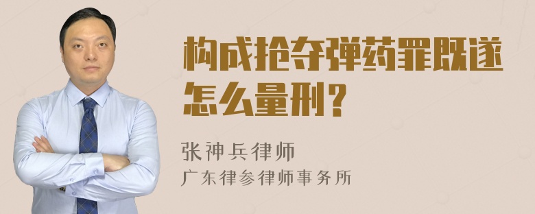 构成抢夺弹药罪既遂怎么量刑？