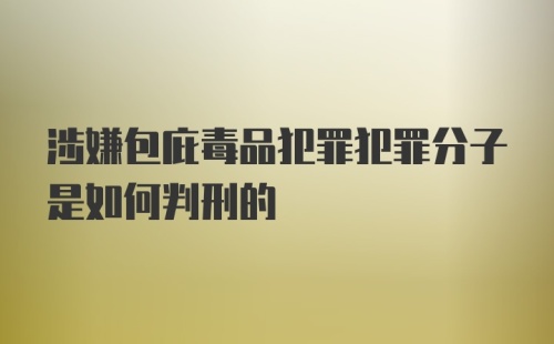 涉嫌包庇毒品犯罪犯罪分子是如何判刑的