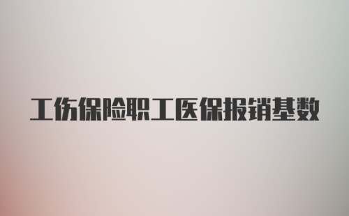 工伤保险职工医保报销基数