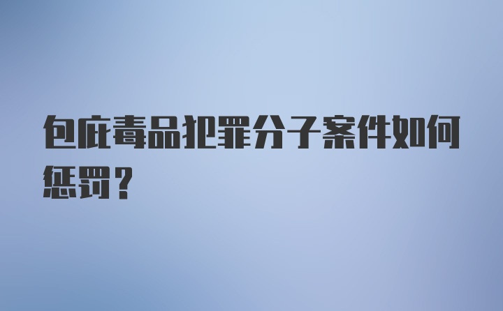 包庇毒品犯罪分子案件如何惩罚？