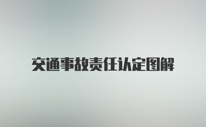 交通事故责任认定图解