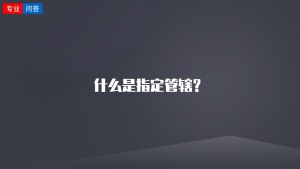 什么是指定管辖？