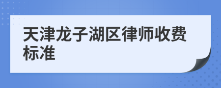 天津龙子湖区律师收费标准