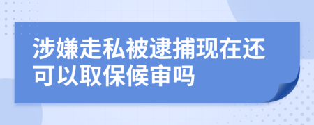 涉嫌走私被逮捕现在还可以取保候审吗