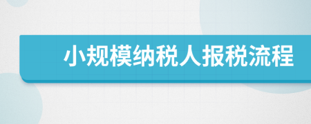 小规模纳税人报税流程