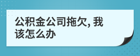 公积金公司拖欠, 我该怎么办