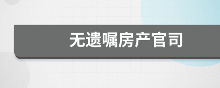 无遗嘱房产官司
