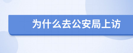 为什么去公安局上访