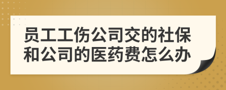 员工工伤公司交的社保和公司的医药费怎么办
