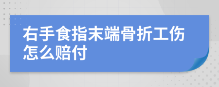 右手食指末端骨折工伤怎么赔付