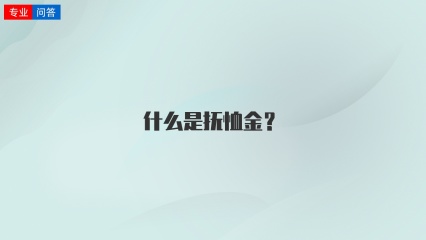 什么是抚恤金？