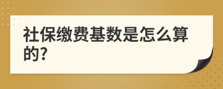 社保缴费基数是怎么算的?