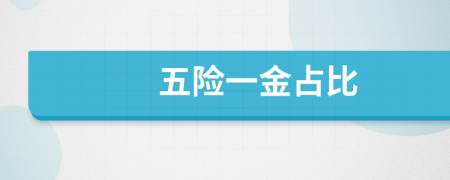 五险一金占比