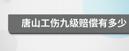 唐山工伤九级赔偿有多少