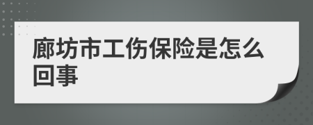 廊坊市工伤保险是怎么回事