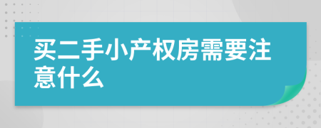 买二手小产权房需要注意什么