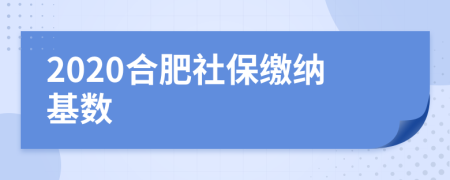 2020合肥社保缴纳基数