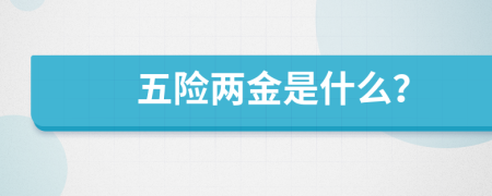 五险两金是什么？