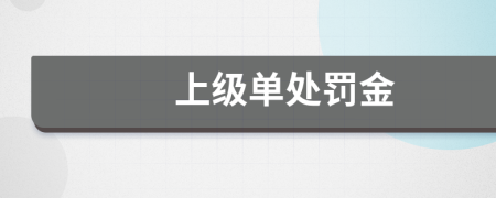 上级单处罚金