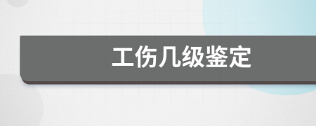 工伤几级鉴定