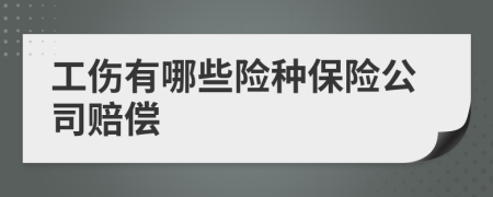 工伤有哪些险种保险公司赔偿
