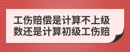 工伤赔偿是计算不上级数还是计算初级工伤赔