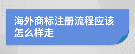 海外商标注册流程应该怎么样走