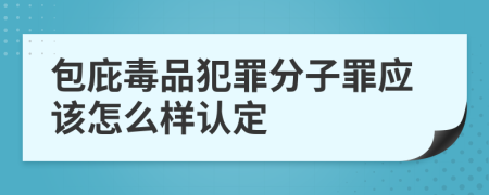 包庇毒品犯罪分子罪应该怎么样认定