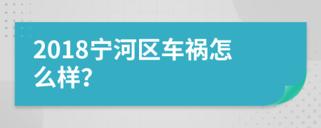 2018宁河区车祸怎么样？